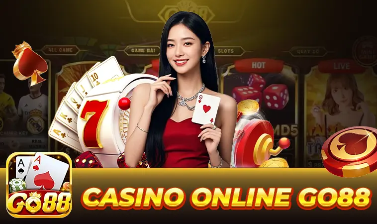 Trải nghiệm chơi Casino Online tại GO88 cùng dealer cực kỳ xinh đẹp