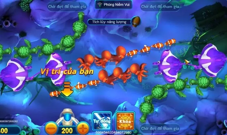 Các sinh vật trong game Bắn Cá Đại Dương Tại GO88