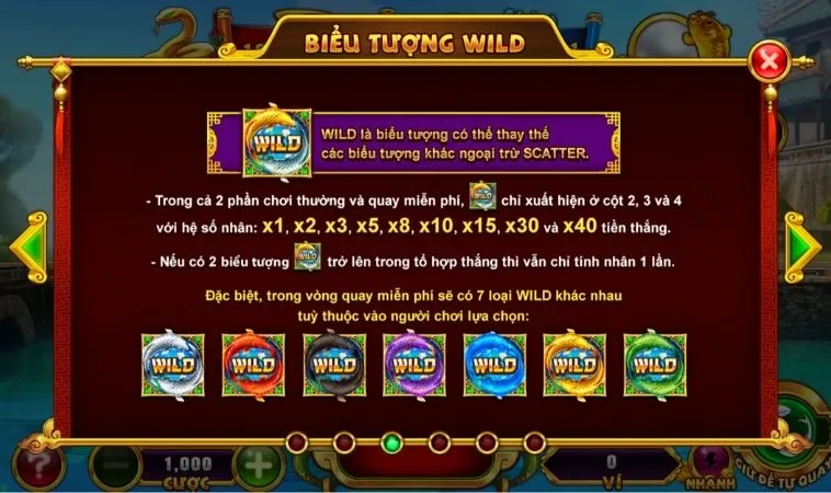 Biểu tượng Wild trong game Nổ Hũ Táo Quân Tại GO88